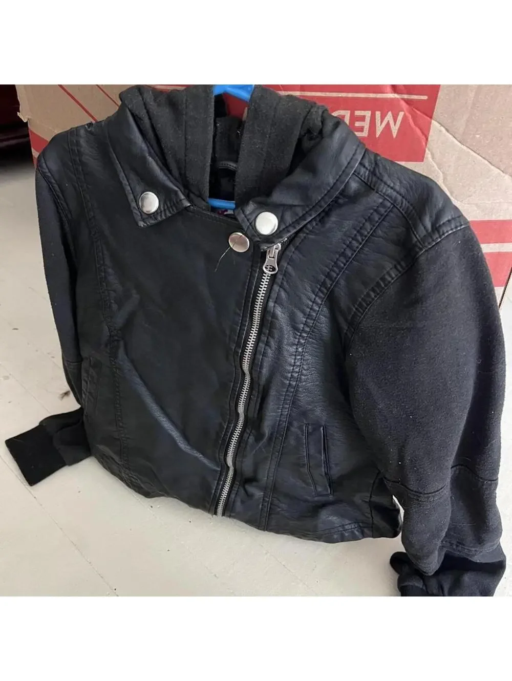 Justice Kid's Black Jacket